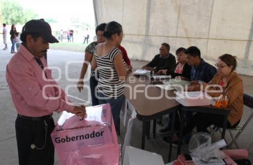 ELECCIONES . CASILLAS . TEHUACÁN