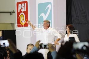 ELECCIONES . ANTONIO GALI . FESTEJO