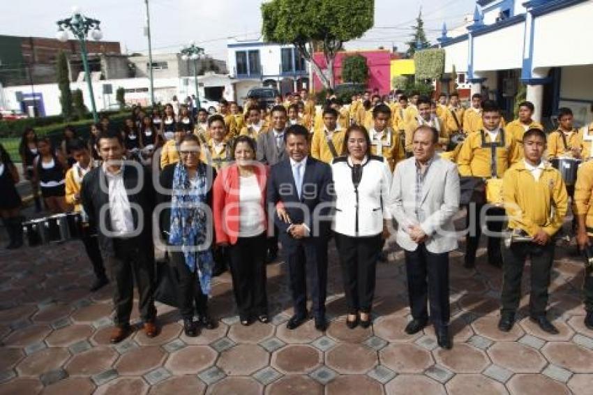 CEREMONIA CÍVICA . CHOLULA