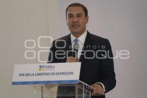 GOBIERNO ESTATAL . LIBERTAD DE EXPRESIÓN