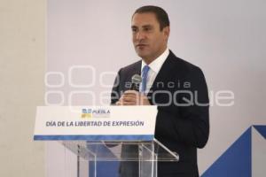 GOBIERNO ESTATAL . LIBERTAD DE EXPRESIÓN