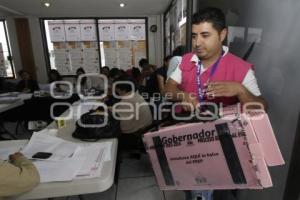 ELECCIONES. CONTEOS DISTRITALES IEE