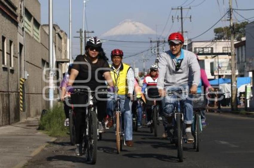 COLOCACIÓN BICICLETA BLANCA