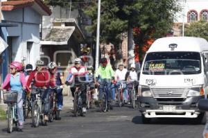 COLOCACIÓN BICICLETA BLANCA