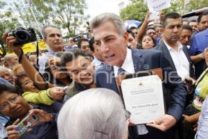 ELECCIONES . TONY GALI . CONSTANCIA 