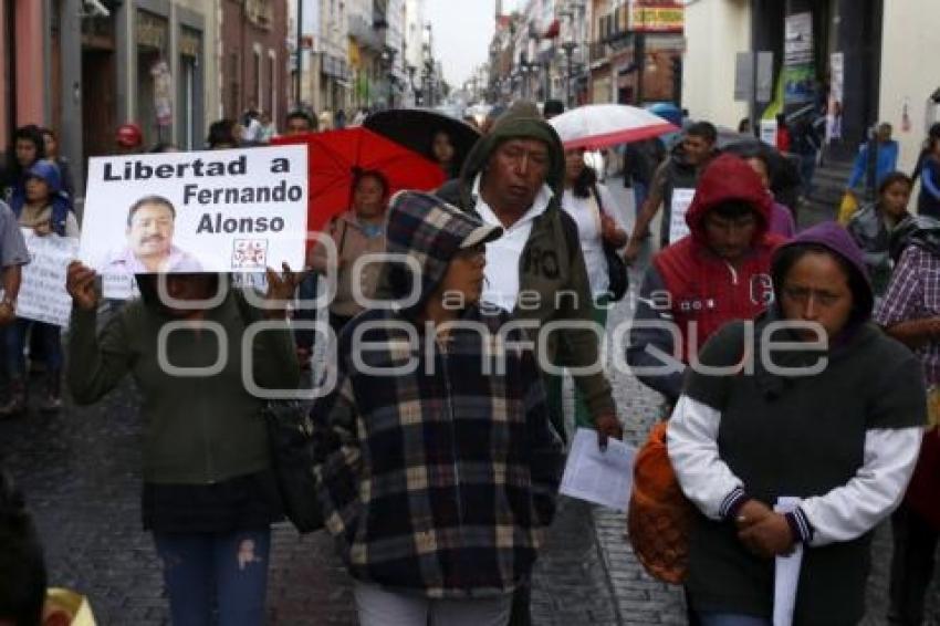 MANIFESTACION CNTE - FOSSYPUE - 28 DE OCTUBRE