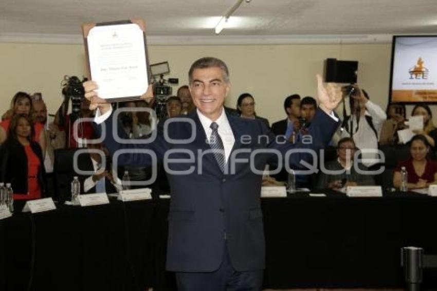 ELECCIONES. TONY GALI . CONSTANCIA