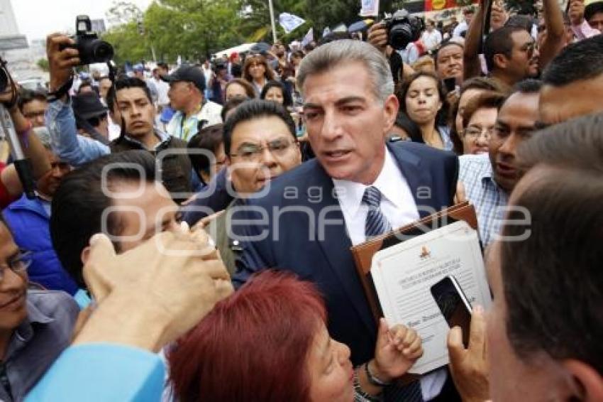 ELECCIONES . TONY GALI . CONSTANCIA 