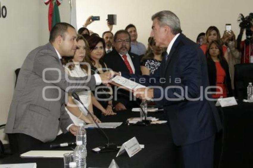 ELECCIONES. TONY GALI . CONSTANCIA