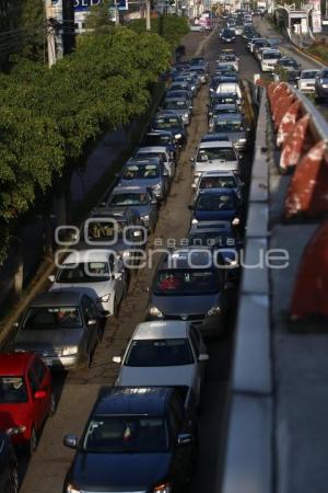 PAVIMENTACIÓN NIÑO POBLANO . TRÁFICO