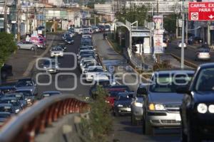 PAVIMENTACIÓN NIÑO POBLANO . TRÁFICO