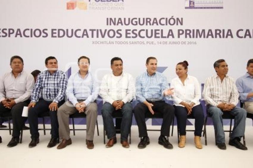 INAUGURACIÓN DE ESPACIOS EDUCATIVOS . RMV