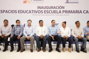 INAUGURACIÓN DE ESPACIOS EDUCATIVOS . RMV