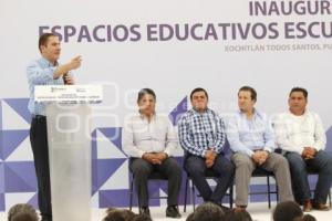 INAUGURACIÓN DE ESPACIOS EDUCATIVOS . RMV