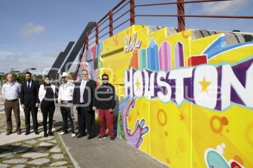 INAUGURACIÓN MURAL HOUSTON