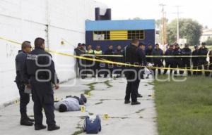 SIMULACRO POLICÍA . TEXMELUCAN