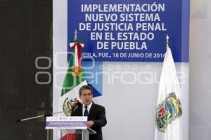 INAUGURACIÓN NUEVO SISTEMA DE JUSTICIA PENAL