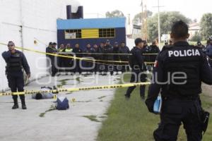 SIMULACRO POLICÍA . TEXMELUCAN