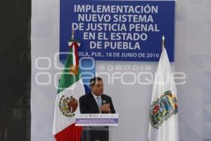 INAUGURACIÓN NUEVO SISTEMA DE JUSTICIA PENAL