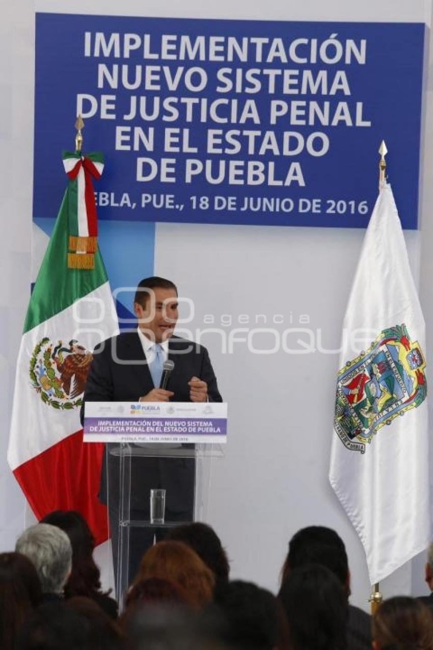 INAUGURACIÓN NUEVO SISTEMA DE JUSTICIA PENAL