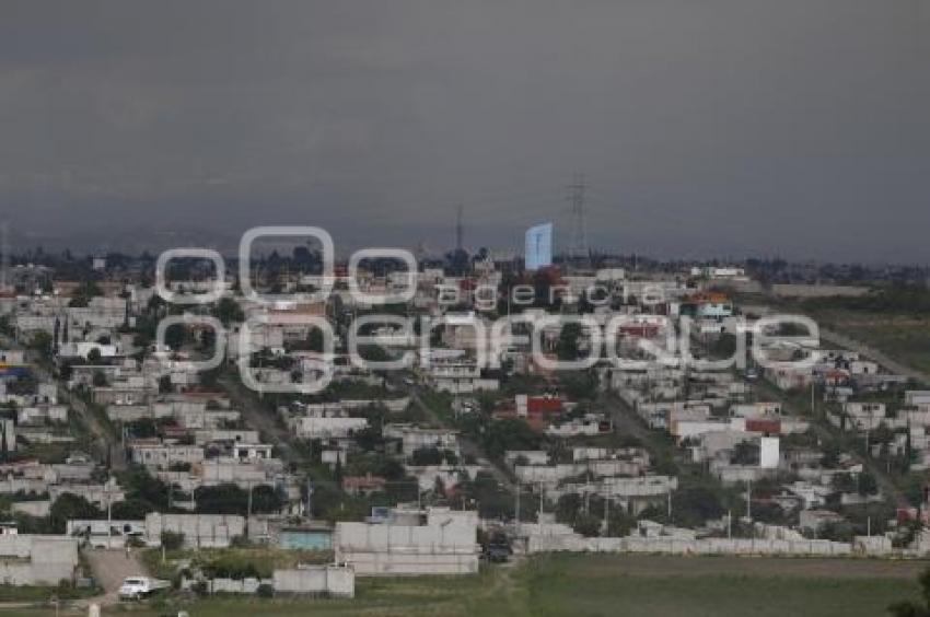 LLUVIA . CIUDAD DE PUEBLA