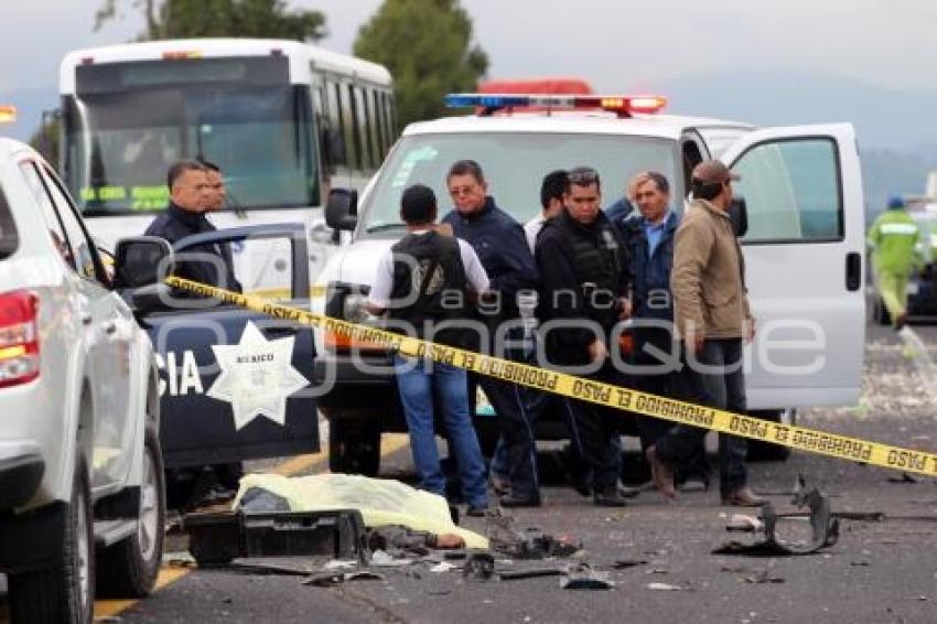 ACCIDENTE . AMOZOC-PEROTE