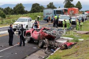 ACCIDENTE . AMOZOC-PEROTE