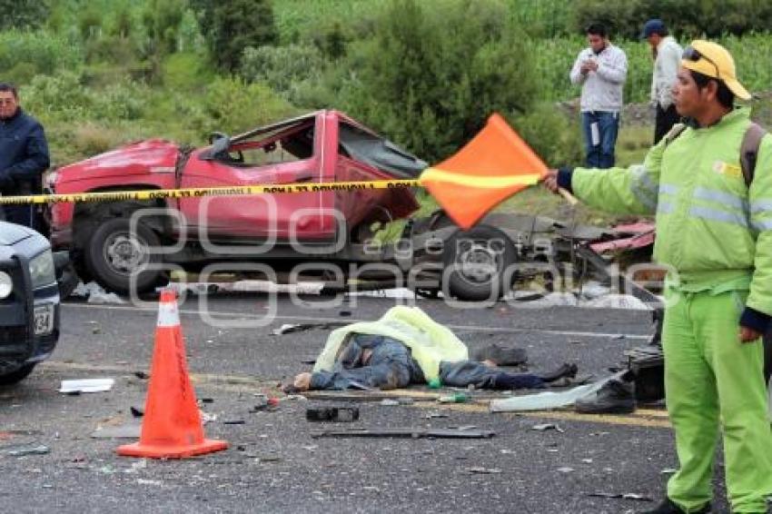 ACCIDENTE . AMOZOC-PEROTE