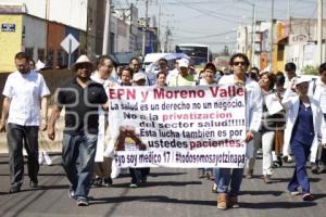 ESTUDIANTES DE MEDICINA MANIFESTACIÓN