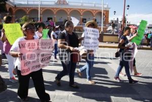 MANIFESTACIÓN . ACATLÁN DE OSORIO