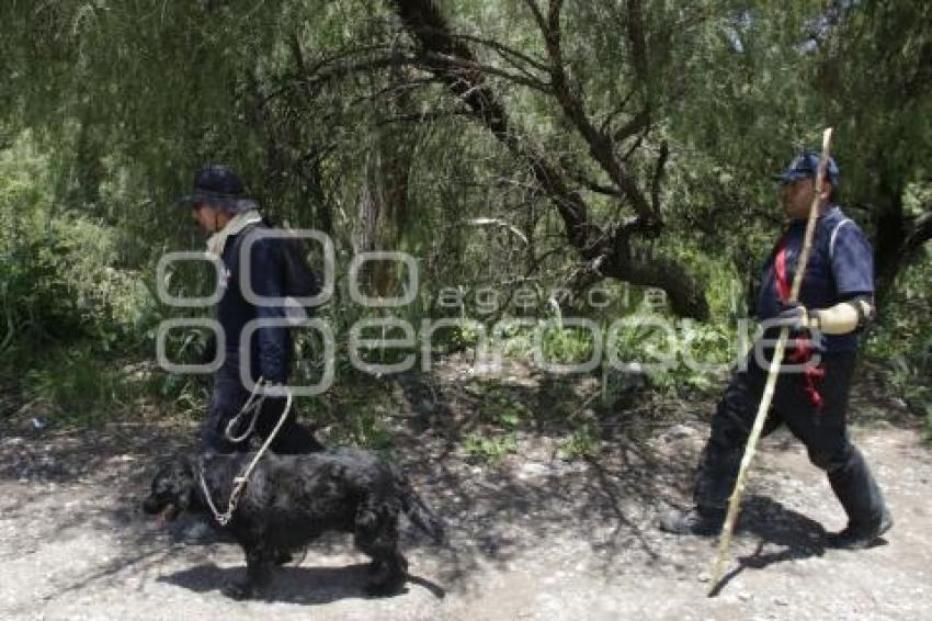 BOMBEROS BÚSQUEDA ADOLESCENTE RÍO ATOYAC