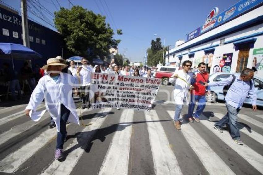 ESTUDIANTES DE MEDICINA MANIFESTACIÓN