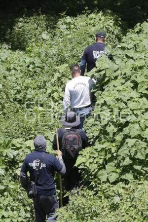 BOMBEROS BÚSQUEDA ADOLESCENTE RÍO ATOYAC