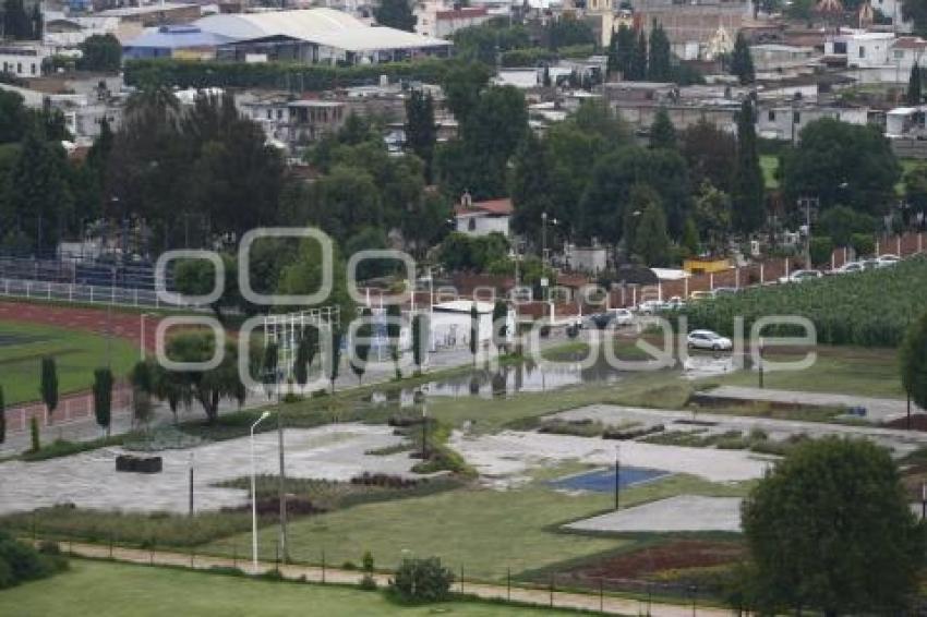 CHOLULA . OBRAS ZONA ARQUEOLÓGICA