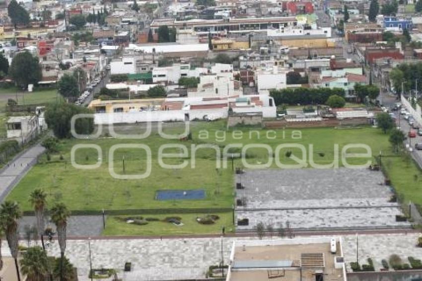 CHOLULA . OBRAS ZONA ARQUEOLÓGICA