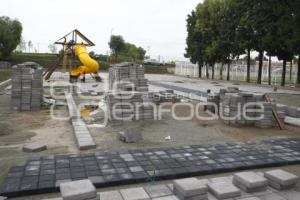 CHOLULA . OBRAS ZONA ARQUEOLÓGICA