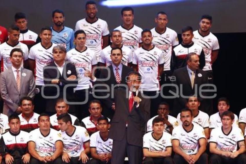 FÚTBOL . PRESENTACIÓN LOBOS BUAP