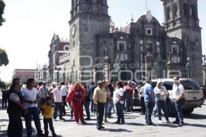 MANIFESTACIÓN COMERCIANTES INFORMALES