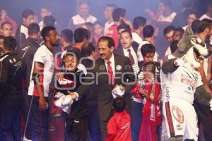 FÚTBOL . PRESENTACIÓN LOBOS BUAP