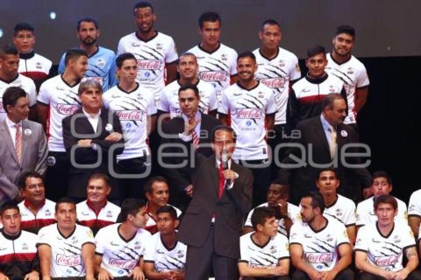 FÚTBOL . PRESENTACIÓN LOBOS BUAP