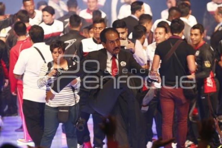 FÚTBOL . PRESENTACIÓN LOBOS BUAP