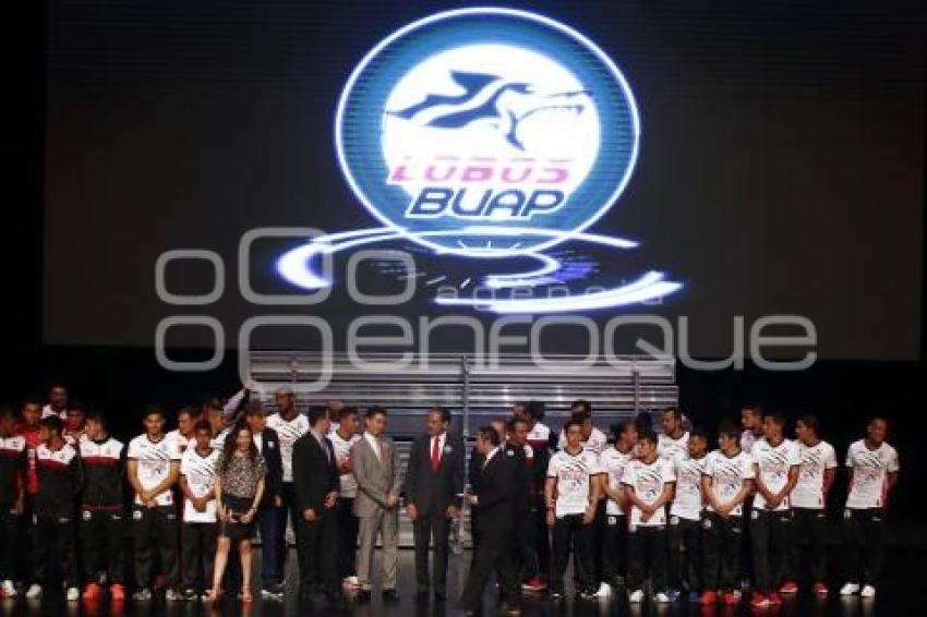 FÚTBOL . PRESENTACIÓN LOBOS BUAP