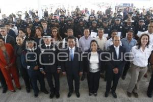 EQUIPAMIENTO POLICÍAS . CHOLULA