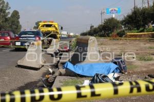 MOTOCICLISTA MUERTO AUTOPISTA