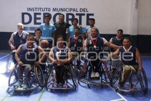 BALONCESTO SILLAS DE RUEDAS. LINCES PUEBLA