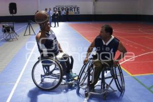 BALONCESTO SILLAS DE RUEDAS. LINCES PUEBLA