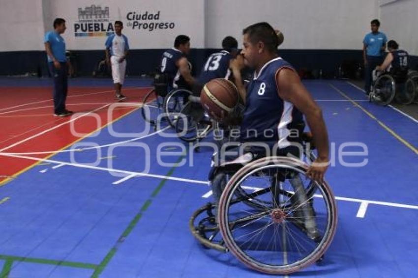 BALONCESTO SILLAS DE RUEDAS. LINCES PUEBLA