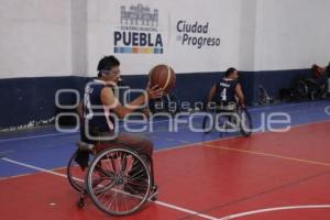 BALONCESTO SILLAS DE RUEDAS. LINCES PUEBLA