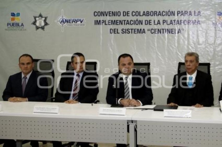 SSP. FIRMA COLABORACIÓN PLATAFORMA CENTINELA