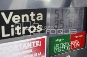 GASOLINA . INCREMENTO DE PRECIO